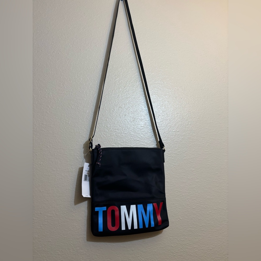 NWT Tommy Hilfiger Red and Black Bag